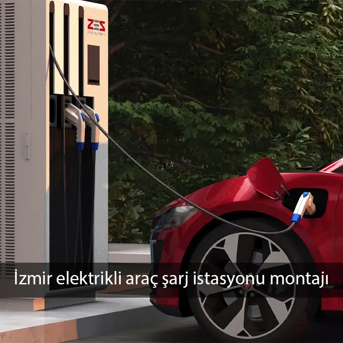 İzmir elektrikli şarj istasyonu montajı
